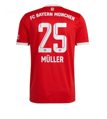 Bayern Munich Thomas Muller #25 Hemmatröja 2022-23 Korta ärmar